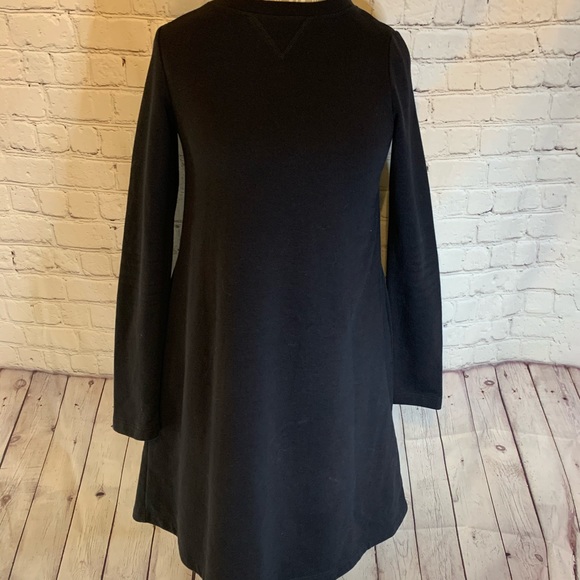 Cos black sweatshirt dress, XS - Picture 2 of 5